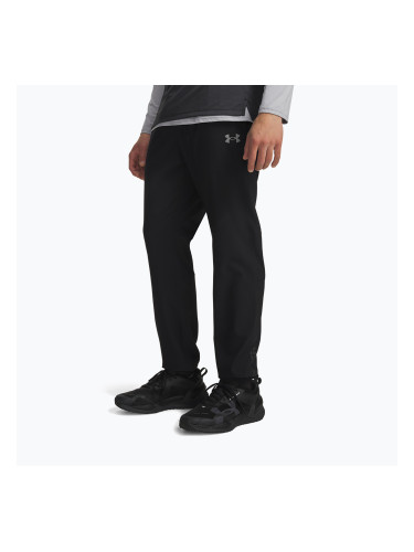 Мъжки панталони за тренировка Under Armour Tech Utility Woven Pants black/black/steel