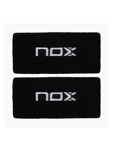 Хавлиени накитници NOX Wristband with Logo 2 szt. black/white