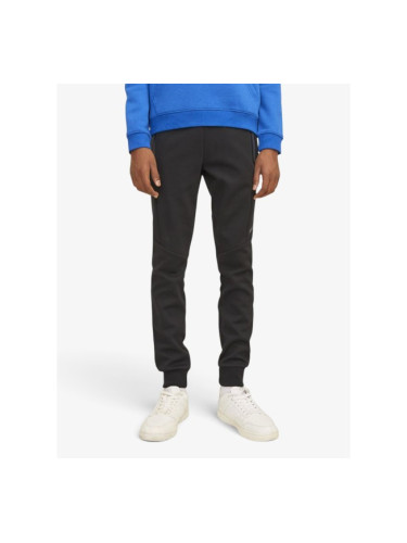 JACK&JONES Jpstwill Jjfusion Sweat PNTS NB Noos JNR Black