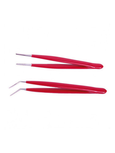 Комплект пинсети, 2бр., изолирани, 908-T301, PRO'S KIT