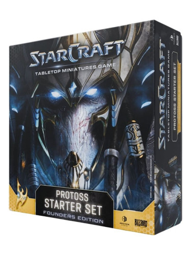  Настолна игра StarCraft: Tabletop Miniatures Game - Protoss Starter Set Founders Edition - Стратегическа