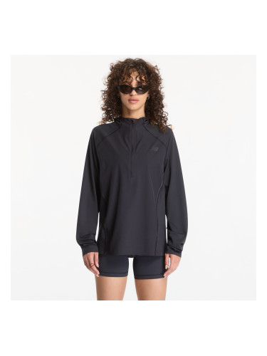 Тениска New Balance Reflective n Hoodie Black/ Black Reflective S