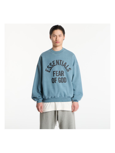 Суитшърт Fear of God Essentials Campus 90'S Crewneck Sweater Faded Coastal M