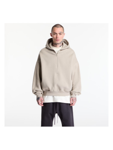 Суитшърт Fear of God Essentials Property Lounge Half Zip Crewneck Seal XXL