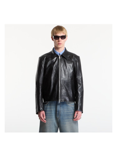 Яке OUR LEGACY Mini Jacket Top Dyed Black Leather 50