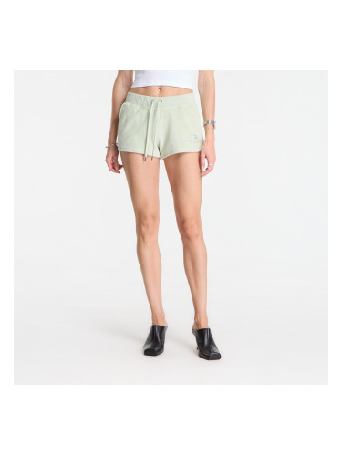 Къси панталони Sporty & Rich Juicy Script Velour Short Sage XS