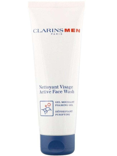 Clarins Men Active Face Wash Почистваща гел-пяна за лице