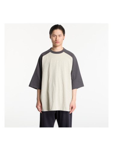 Тениска Fear of God Essentials Signature Baseball Tee Heather Stone/ Iron Grey S