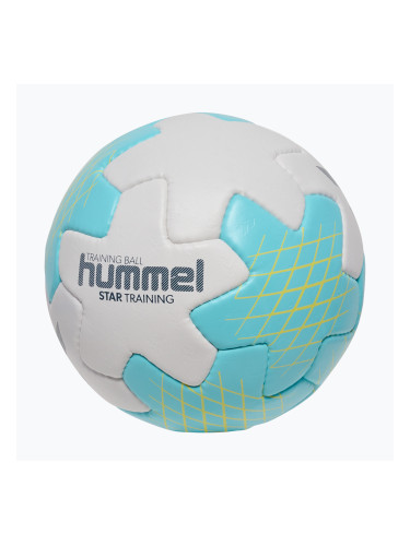 Топка за хандбал Hummel Startraining HB white/light blue/navy size 1