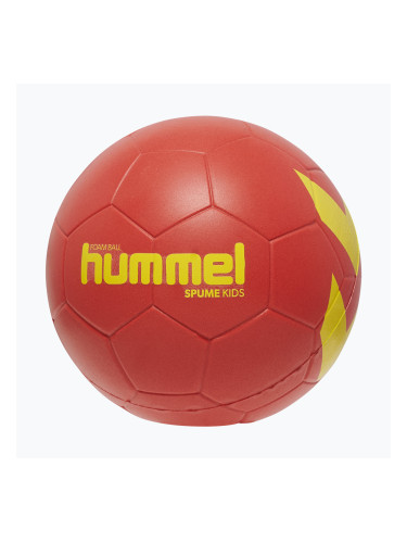Детска топка за хандбал Hummel Classic Spume HB Jr burgundy/yellow size 0