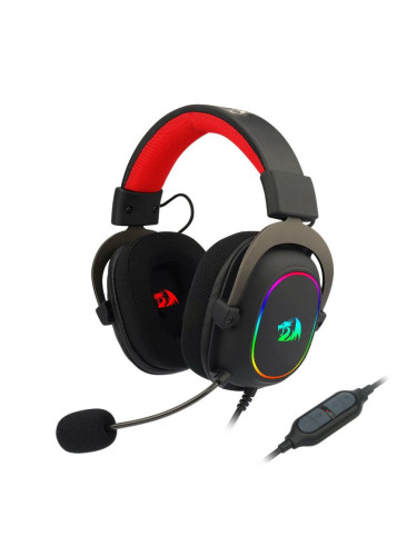  Гейминг слушалки Redragon - Zeus X H510, PC/PS4/PS5/XBOX, RGB, черни