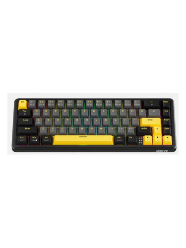  Механична клавиатура Marvo - Magma M40, Hall-Effect, RGB, черна