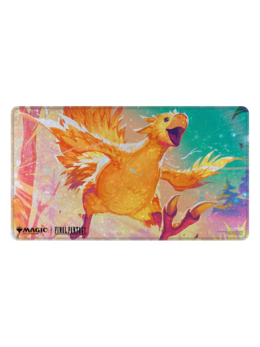  Подложка за игри с карти Ultra Pro - MTG: Final Fantasy x Universes Beyond, Traveling Chocobo (Golden) Holofoil Playmat