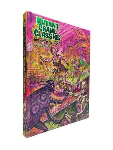  Ролева игра Mutant Crawl Classics RPG: Core Rulebook (Hardcover)