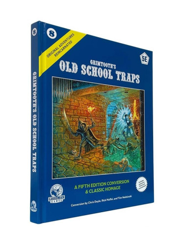  Допълнение за ролева игра Dungeons &amp; Dragons RPG: Original Adventures Reincarnated #8: Grimtooth's Old School Traps (5e Edition)