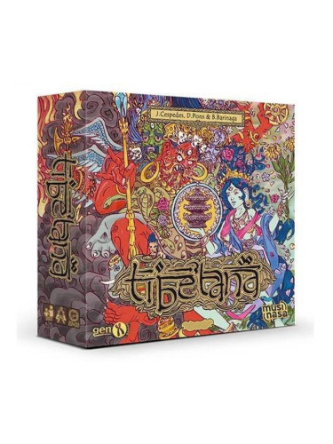  Настолна игра за двама Tibetana (Premium Edition) - Абстрактна