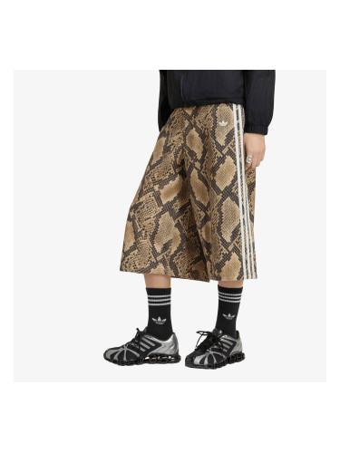 Къси панталони adidas Snake Print Denim Bermuda Shorts Linen/ Magic Beige 27/32