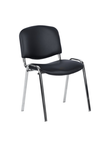 Посетителски стол Sonata Blum 1135-1 LUX - черен N