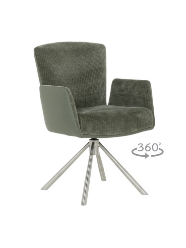 Трапезен стол SINDI - зелен