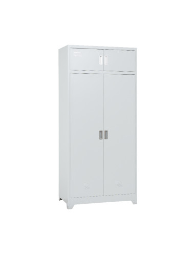 Метален шкаф Sonata Blum CR-1229 GR - сив