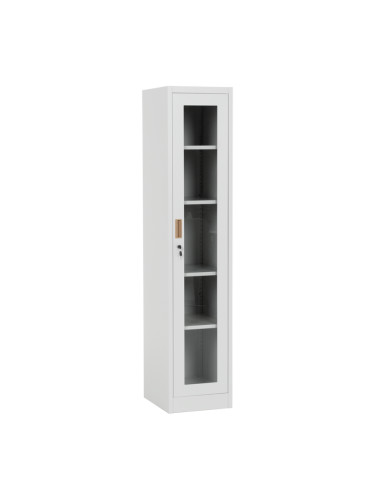 Метален шкаф Sonata Blum CR-1001 L - сив