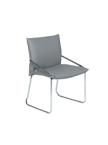 Посетителски стол Sonata Blum 1144 - сив