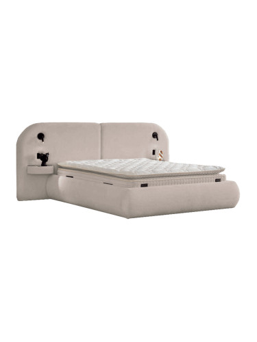 Тапицирана спалня с матрак ELYSIA 160 х 200