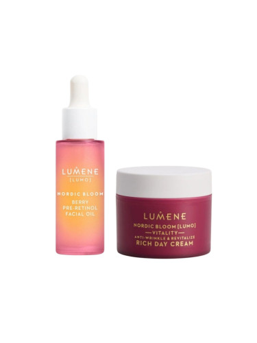 Възстановяващ сет за блясък и сияние Lumene NORDIC BLOOM Lumo