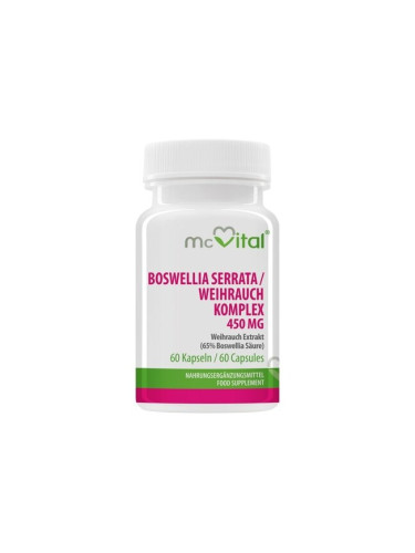 McVital ® Босвелия с МСМ и витамин С 60 капсули | Vitabay