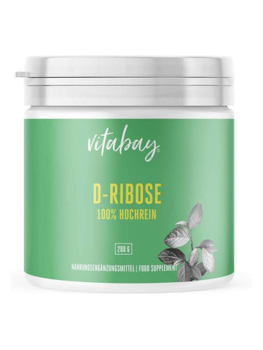 Енергия и издръжливост - Д-Рибоза, 200 g прах Vitabay