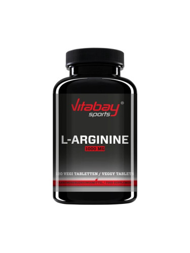 Sport L-Arginin - Л-Аргинин 1000 mg, 60 таблетки Vitabay