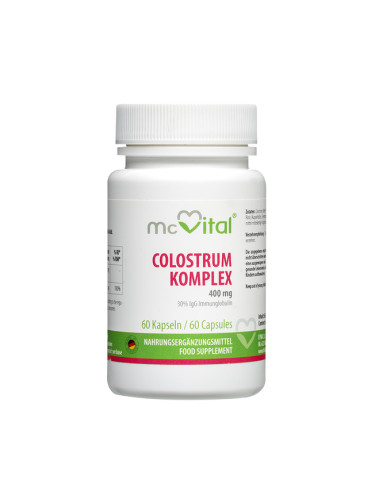 Имунитет - Коластра + Фолиева киселина - Colostrum Komplex, 60 капсули