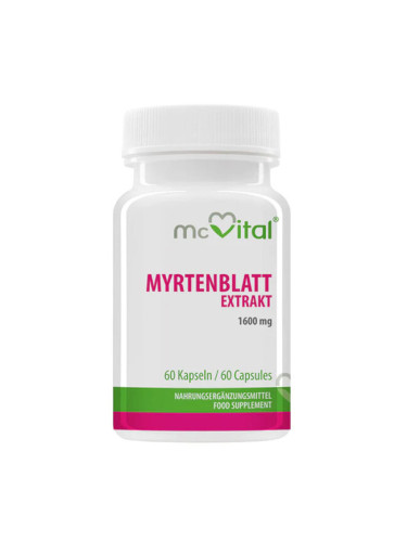 McVital ® Екстракт от Мирта (лист) 60 капсули | Vitabay