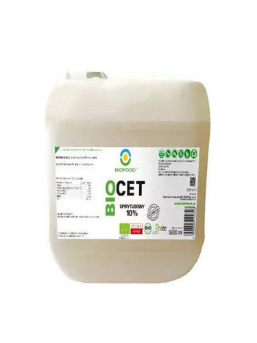 Алкохолен оцет БИО 10%, 5 L