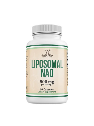 Липозомен NAD (никотинамид аденин динуклеотид) 250 mg 60 капсули | Double Wood