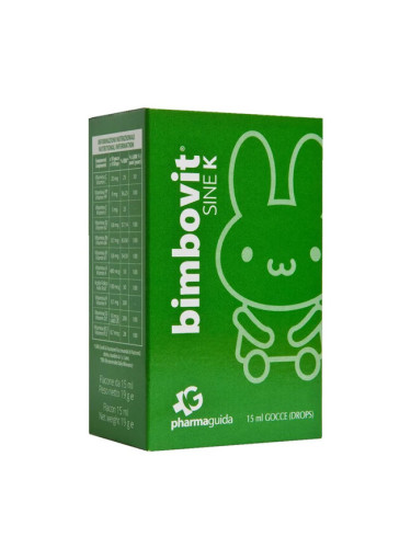 Bimbovit Sine K/ Бимбовит Мултивитамини за деца (без витамин K) x 15 ml капки, Pharmaguida