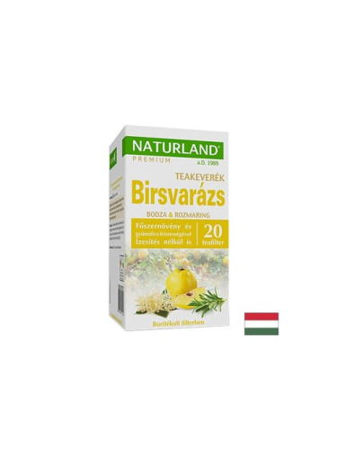 Плодов чай с дюля и бъз x 20 филтърни пакетчета | Naturland