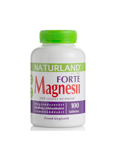 Магнезий (цитрат) Форте 100 mg x 100 таблетки | Naturland