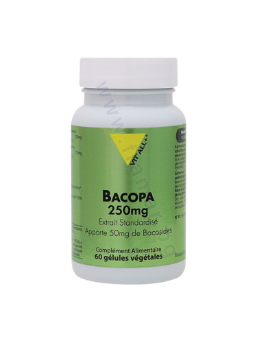 БАКОПА МОНИЕРИ (БРАХМИ) капсули 250 mg * 60 VIT`ALL+