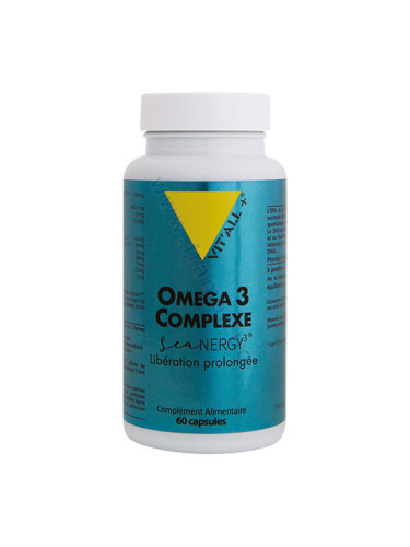ОМЕГА-3 КОМПЛЕКС капсули * 60 VIT`ALL+