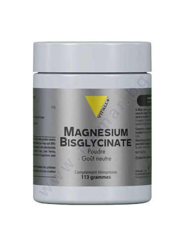 МАГНЕЗИЙ БИСГЛИЦИНАТ прах 113 г VIT`ALL+