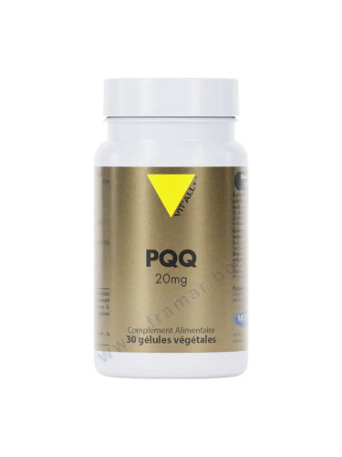 PQQ ПИРОЛОХИНОЛИН ХИНОН капсули 20 мг * 30 VIT`ALL+