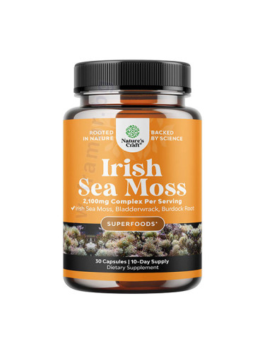НЕЙЧЪРС КРАФТ ИРЛАНДСКИ МОРСКИ МЪХ капсули * 30