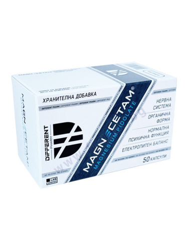 ДИФЪРЪНТ ФАРМ MAGNECETAM капсули * 50