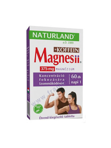 НАТУРЛАНД МАГНЕЗИЙ + КОФЕИН таблетки * 60 
