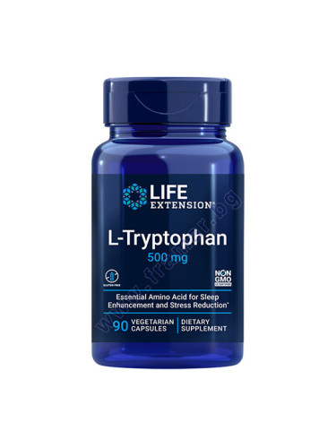 ЛАЙФ ЕКСТЕНШЪН L-ТРИПТОФАН капсули 500 мг * 90