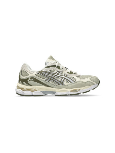 Asics Gel-NYC Khaki Pure Silver Unisex - Спортни обувки Asics - Зелен - 1203A739-302-10.5 - Size: 10.5