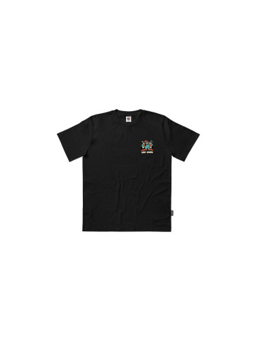 The Dudes Big Bad Wolf Classic T-Shirt Premium Black Мъже - Тениски The Dudes - Черен - 10063502-L - Size: L