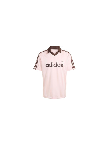 adidas Archive Collar Engineered Jersey Sandy Pink Мъже - Тениски adidas Originals - Розов - KE3580-L - Size: L