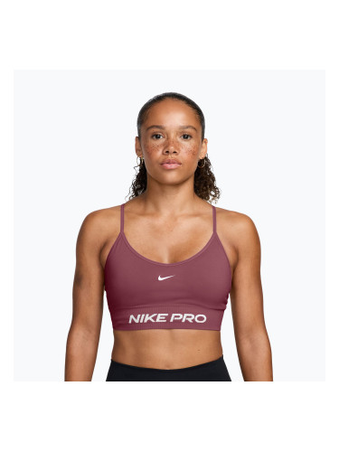 Спортен сутиен  Nike Pro Seamless pink smoke/white